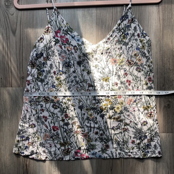 H&M white floral camisole - Picture 4 of 5